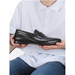 C150-1 BLACK Полуботинки мужские (натуральная кожа) размер