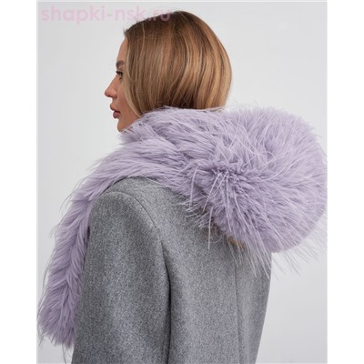 Леона экомех страус Капюшон женский (56-58)