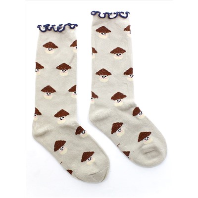 Детские носки  3-5 лет 15-18 см "Lace" Грибы