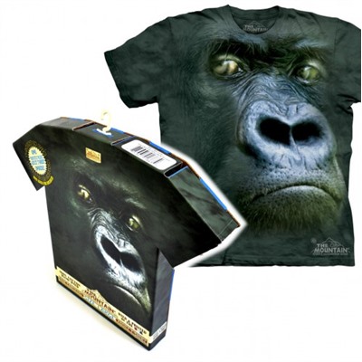 Футболка в подарочной коробке The Mountain "Silverback Portrait"