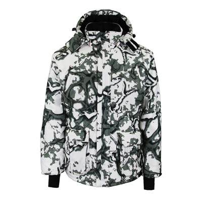 Костюм муж. "Tauren" зимний, куртка/полукомб.,тк./подкл.: ALOVA Рremium/Fleece, кмф "Лабиринт" К-471