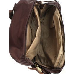 Рюкзак жен текстиль JLS-MZ-911,  1отд,  5внеш+3внут карм,  коричневый 256411