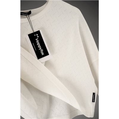 Женская пижама с шортами из ажурного хлопка Happyfox