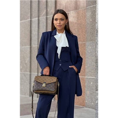 Continental Fashion 0210-06 синий, Брюки,  Жакет,  Жилет