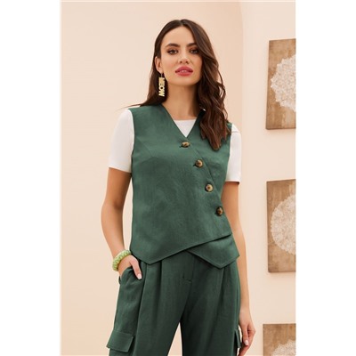 Lissana 4694 хаки, Брюки,  Жилет