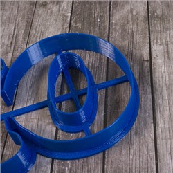 Вырубка для пряника "буква Ю" пластик, 8 см