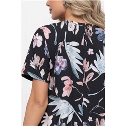 Платье "Надежда" (акварель блэк) П5736