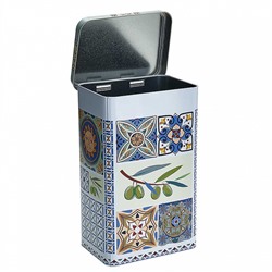 Банка жестяная "Итальянский декор" 2,7 л П135*95h215v270-01901