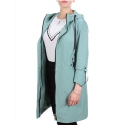 6157 GRAY/GREEN Ветровка женская AMAZING (65% хлопок 35% полиэстер) размер 58 российский
