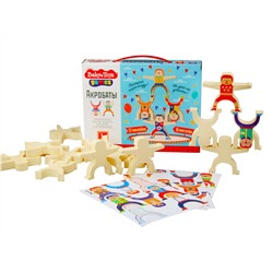 Настольная игра «Акробаты» серия Baby Toys Games 16 фигурок