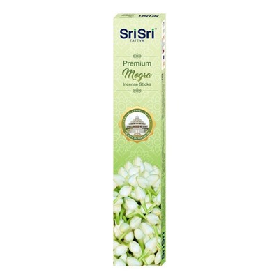 Premium MOGRA Incense Sticks, Sri Sri Tattva (Премиум МОГРА благовония, Шри Шри Таттва), 20 г.