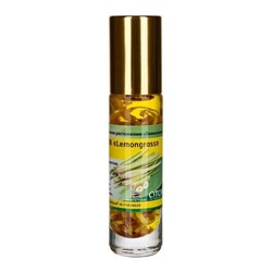 Oil Balm With Herb LEMONGRASS, Banna (Жидкий бальзам на виски ЛИМОННИК, от тошноты и головной боли, Банна), 10 г.