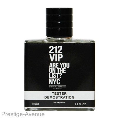 Тестер Carolina Herrera 212 VIP Men edp 50ml