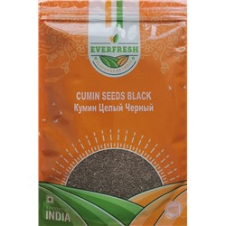 CUMIN SEEDS BLACK, Everfresh (КУМИН ЦЕЛЫЙ ЧЁРНЫЙ, Эверфреш), 100 г.
