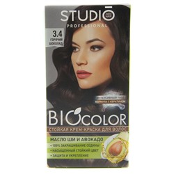 STUDIO  BIOCOLOR Крем-краска стойкая 3.4 горячий шоколад
