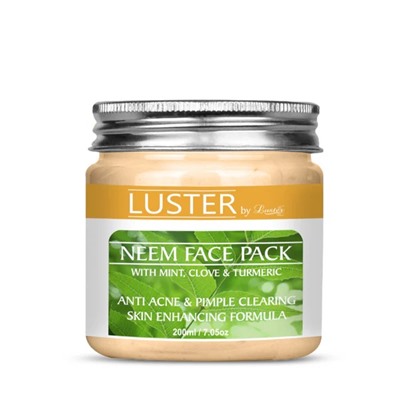 NEEM Face Pack, Luster (НИМ маска для лица, Ластер), 200 г.