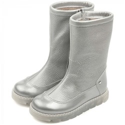 FT-22011-20-WL17O-01 серебро Сапоги зима для девочек (26-30)/5