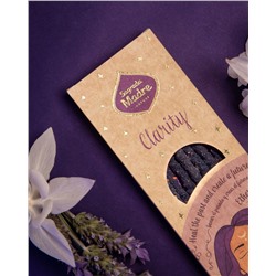 5 Elements Line Incense stick Clarity QUEEN OF THE NIGHT AND LAVENDER, Sagrada Madre (Благовония серии 5 Элементов ЭФИР - ЯСНОСТЬ, Саграда Мадре), уп. 6 палочек