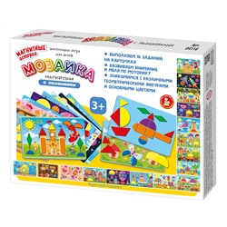 Магнитная игра «Мозаика с заданиями» (16 карточек)
