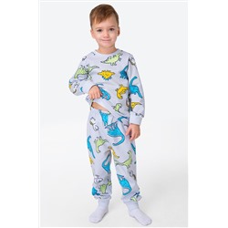 Пижама из футера с начесом для мальчика Happyfox