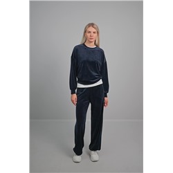 Женский велюровый костюм оверсайз Happyfox