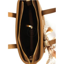 Сумка женская искусственная кожа YDR-3185,  1отд+карм/пер,  плечевой ремень,  бежевый 253917