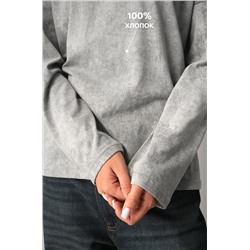 Женский лонгслив оверсайз Happyfox