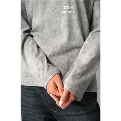 Женский лонгслив оверсайз Happyfox