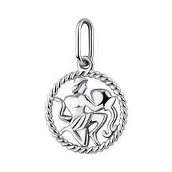 Подвеска из серебра без вставки, Л-13087
