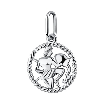 Подвеска из серебра без вставки, Л-13087