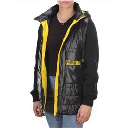 8255 BLACK Куртка демисезонная женская BAOFANI (100 гр. синтепон) размеры 42-44-46-48-50