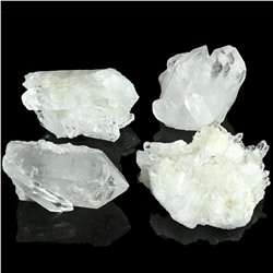 Кристаллы горного хрусталя 75*41*37мм, 140-159г