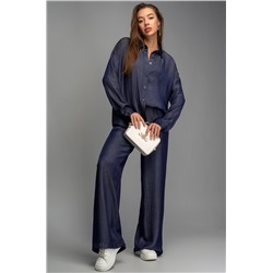 Женский брючный костюм с рубашкой Happyfox