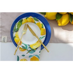 Набор столовых приборов из нержавеющей стали Magistro Bamboo, 4 предмета, цвет золотой