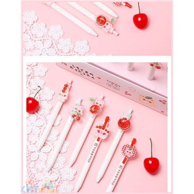 Ручка гелевая чёрная Cherry 1 шт YML-6827, YML-6827