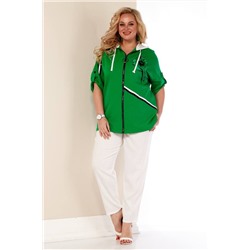 Shetti 4049 зеленый, Брюки,  Блуза