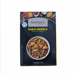 SABJI MASALA (Spices blend for Vegetables), Patanjali (Смесь специй САБДЖИ МАСАЛА - для Овощей, Патанджали), 100 г.