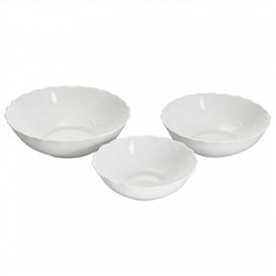 Набор салатников 3 предмета (15 см, 18 см, 20 см) 1003B/50-SK "Белье" в коробке