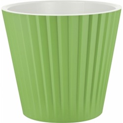 Горшок Санд 3,3л d190мм Зеленая фисташка InGreen с дренаж.вставкой