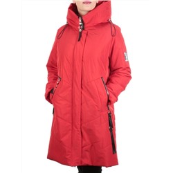 Z619-1 RED Пальто демисезонное женское (100 гр. синтепон) размер 50