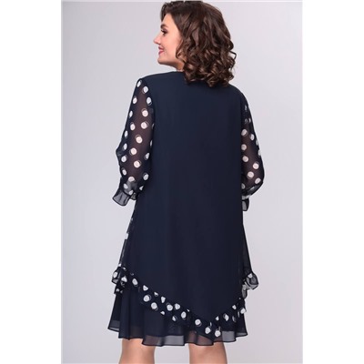 Moda Versal П2358 т.синий, Платье