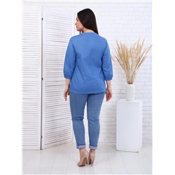 Традиция - рубашка голубой