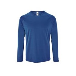 Футболка с длинным рукавом Sporty LSL Men, ярко-синяя