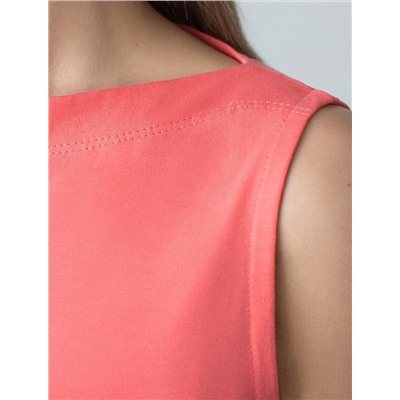 Топ из премиального хлопка с эластаном