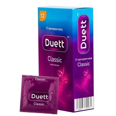 Презервативы A DUETT CLASSIC №12