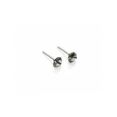 Серьги-гвоздики PR1469 -7 серый