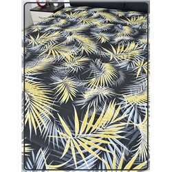 Простыня Ивановская бязь Тропикана вид 8/3 черный