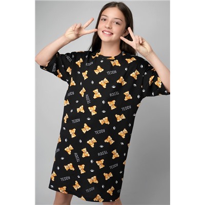 Туника оверсайз для девочки Happyfox