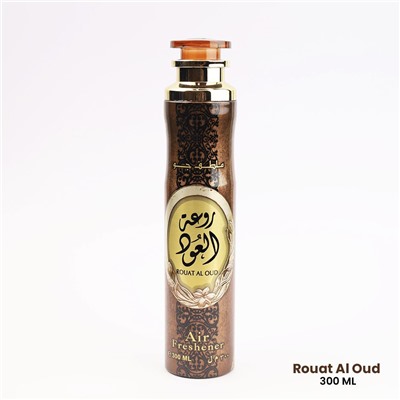 ROUAT AL OUD Air Freshener, Lattafa (РУАТ АЛЬ-УД освежитель воздуха, Латтафа), 300 мл.