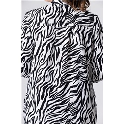 EVA GRANT 214 черный+белый, Брюки,  Блуза